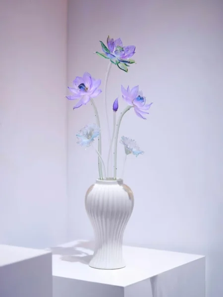 Lihuo purple colorful treasure lotus